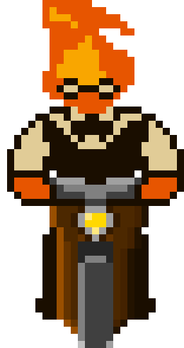 [746f80] Grillby (Dance Battle, Motorcycle)