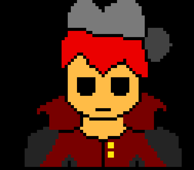 *continues to get rid of eku's rust and pulls it inside* there now you won't get rusty