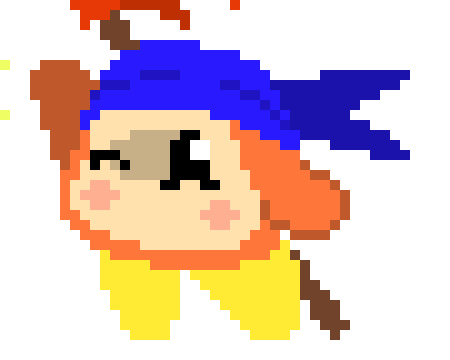 [777455] Nope! He's "never" had pupils, not even once! And thank you Magolor!