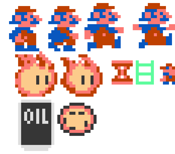 [965fbc] DK 6 Bit Sprite Sheet