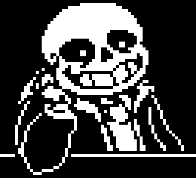 -teleports shop over next to me--Shop Keeper Sans