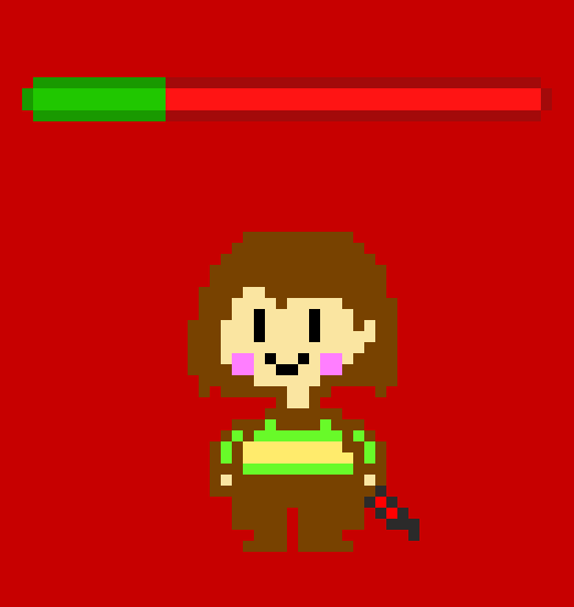 [53a360] gets hit by the blasters but blocks with knife then jumps back charging a beam, then fires the beam at the sans, if it hits him then it sends him through 2 walls *