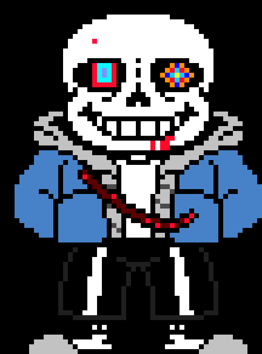 ...............-last breath disbelief sans and papyrus