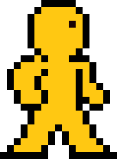 [01dbad] Pixel man 1