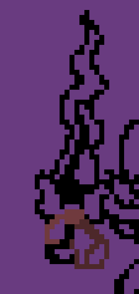 [777455] *Flamberge began to create flaming swords that would penetrate the ground.*