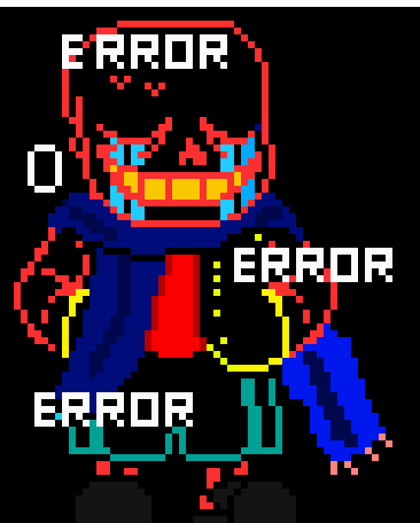 *glitches it say* IT WILL BE YOUR FAULT