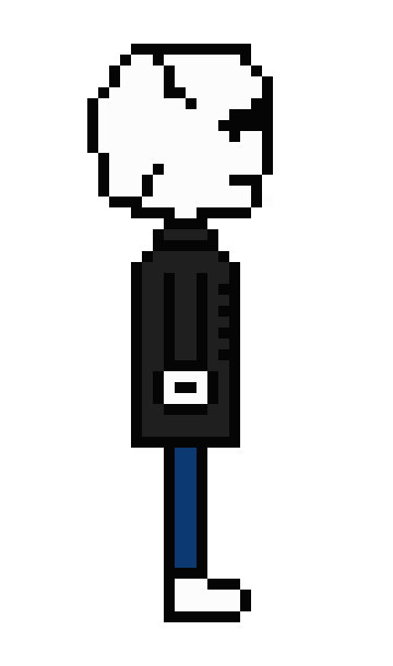 Gaster Repaired looking right