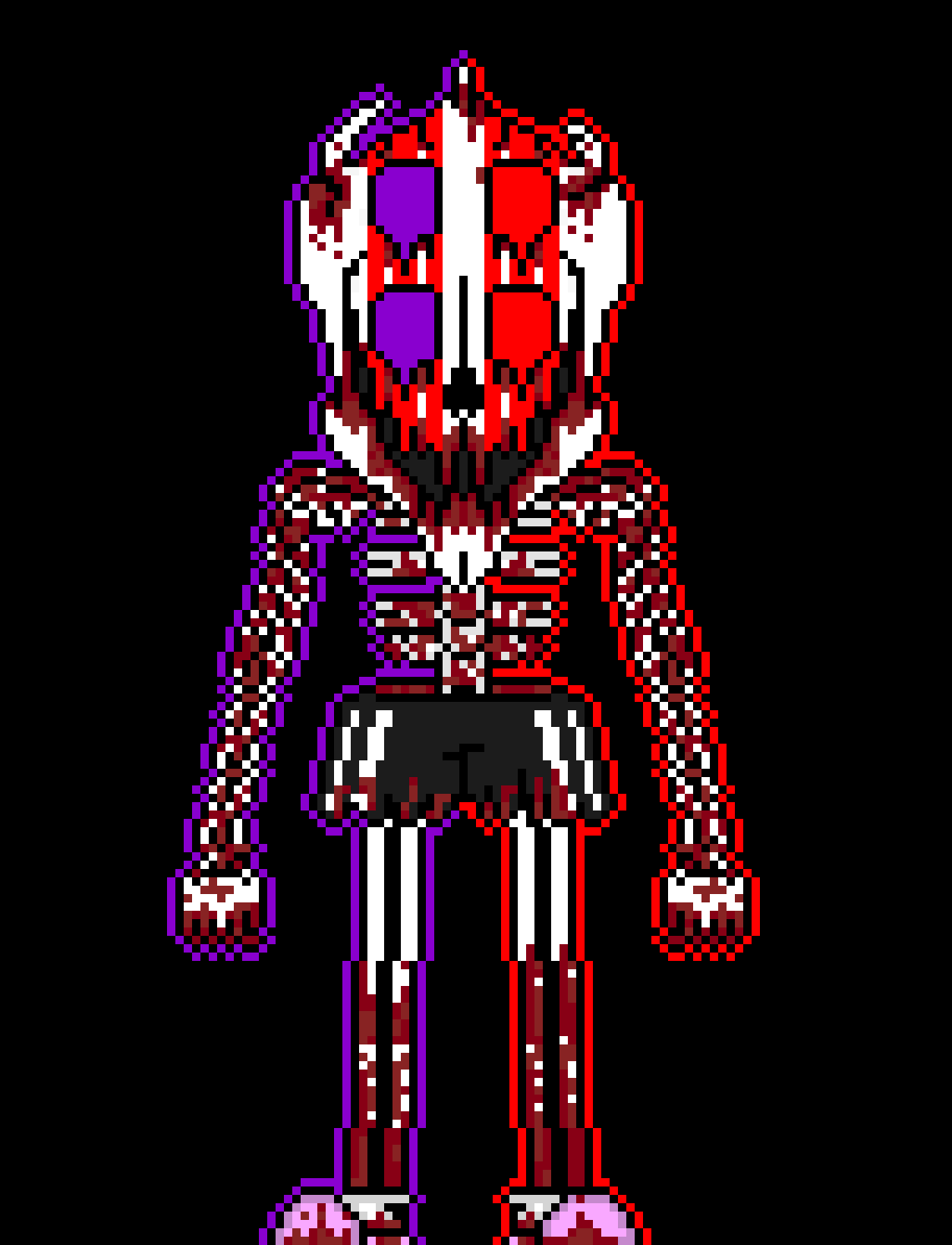 [e8cb42] grabs the glitched out sans and decapitates and eats his head* ummm yummy -  Terror