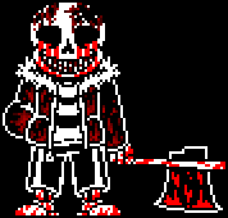 [583245] Fuck it. Terror Sans, my own take.