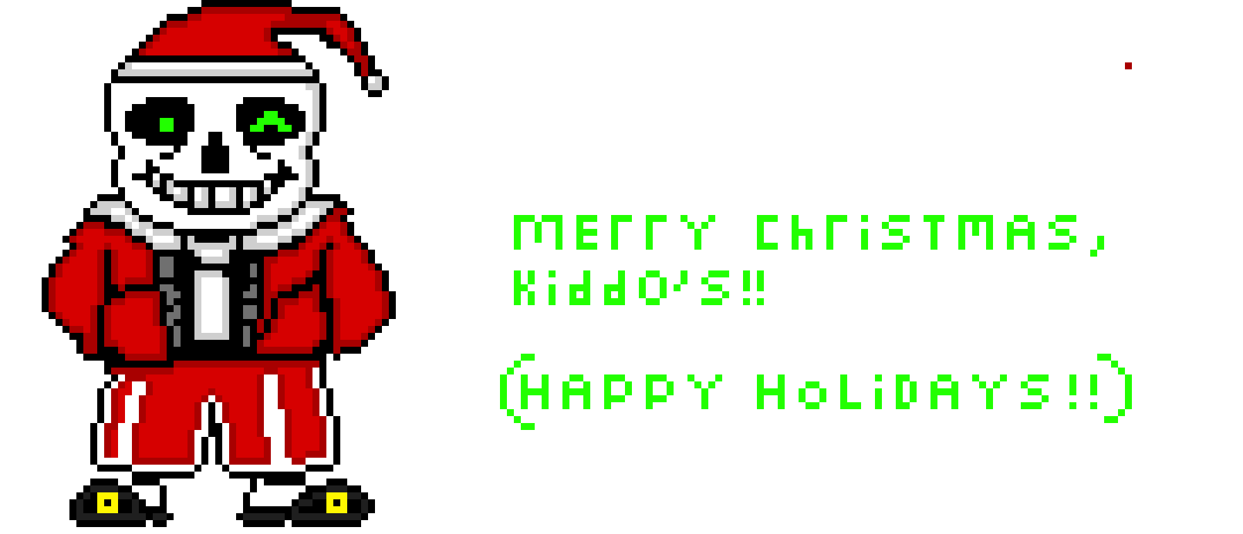 ChristmasTale Sans (Merry chrismas guys!!)