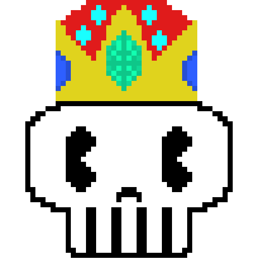[9664c4] King skull