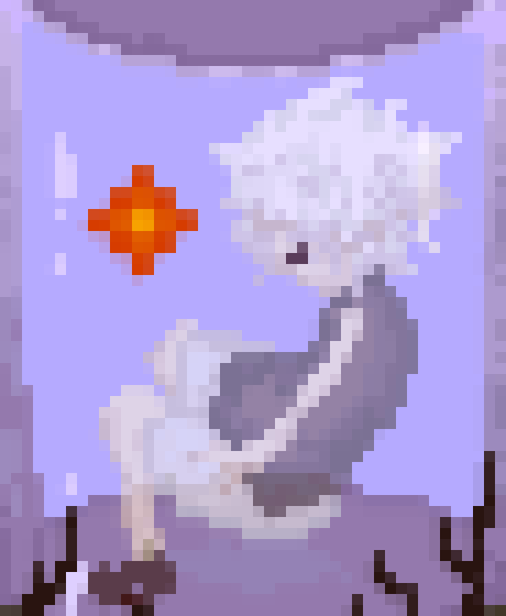 [777455] *Eventually, the further they traveled, the more distorted and eerie the area would get. Even seemingly twisting and changing as they continued to walk. Things began to get darker... harder to see..*