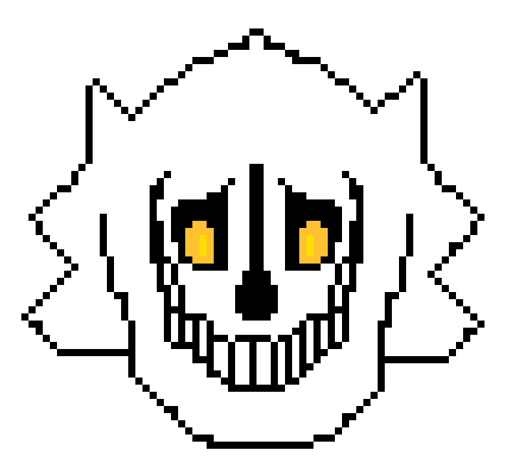 RS! Papyrus Gaster Blaster Sprite