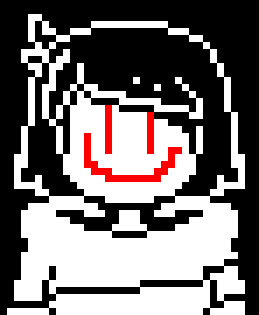 [2fbf6b] *staring back at her is something other than her* - Helix