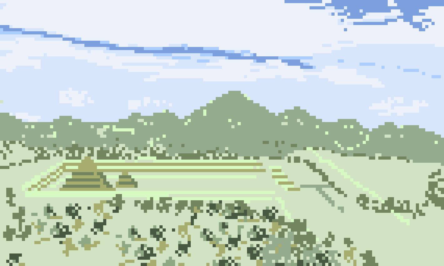 [4b2a9f] Paisaje pixel art