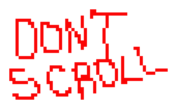 [f4b44e] DO NOT SCROLL DOWN