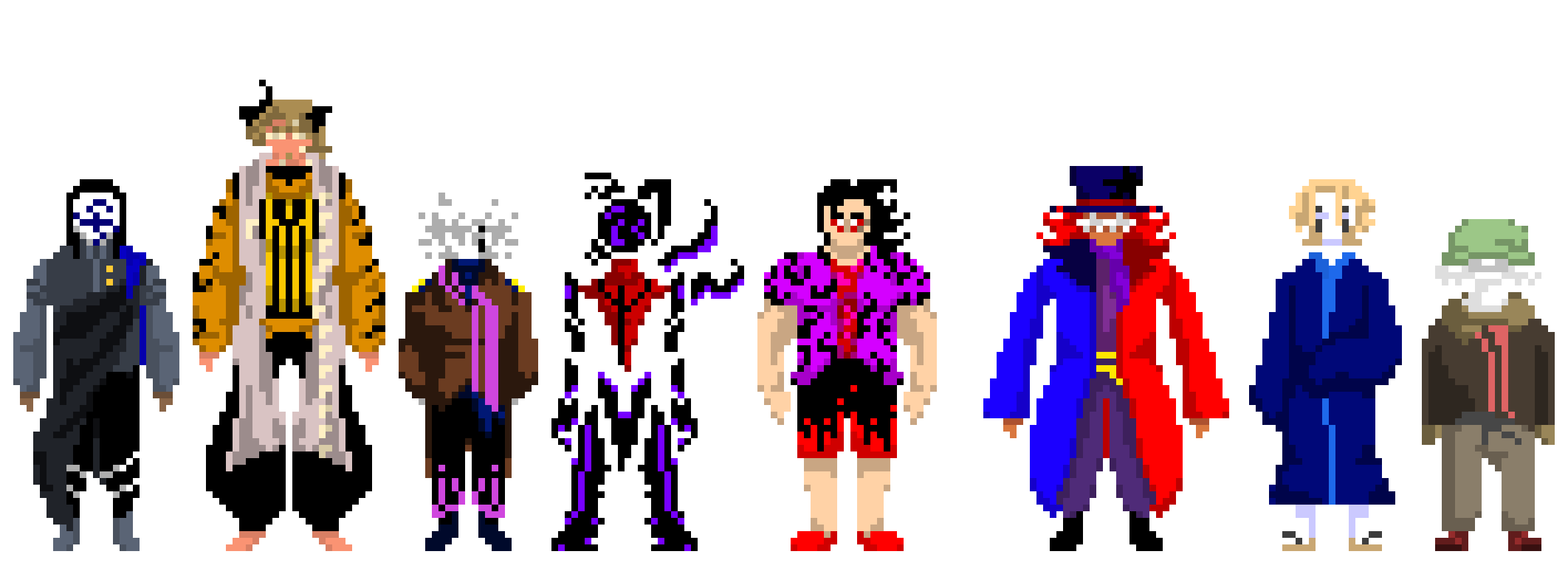 all the goobers (so far)