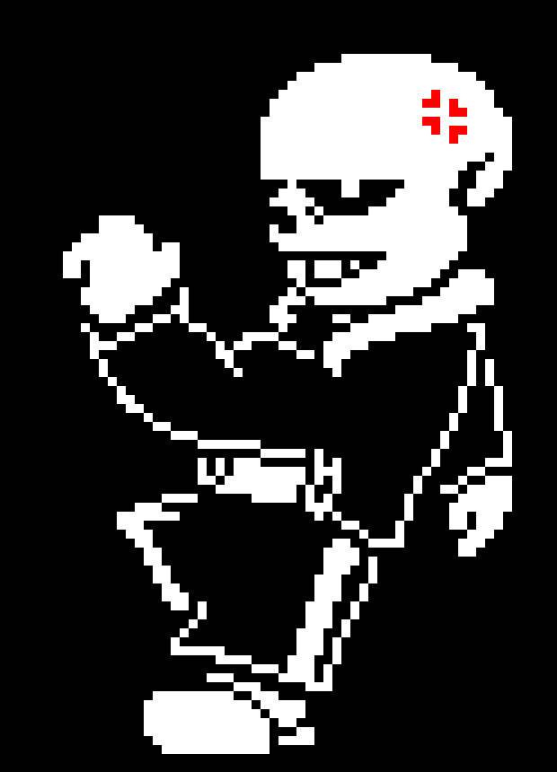 [d19233] I didn't want to be Sans but I can't use my other art piece and I don't want to be 2 cyan dots again either.