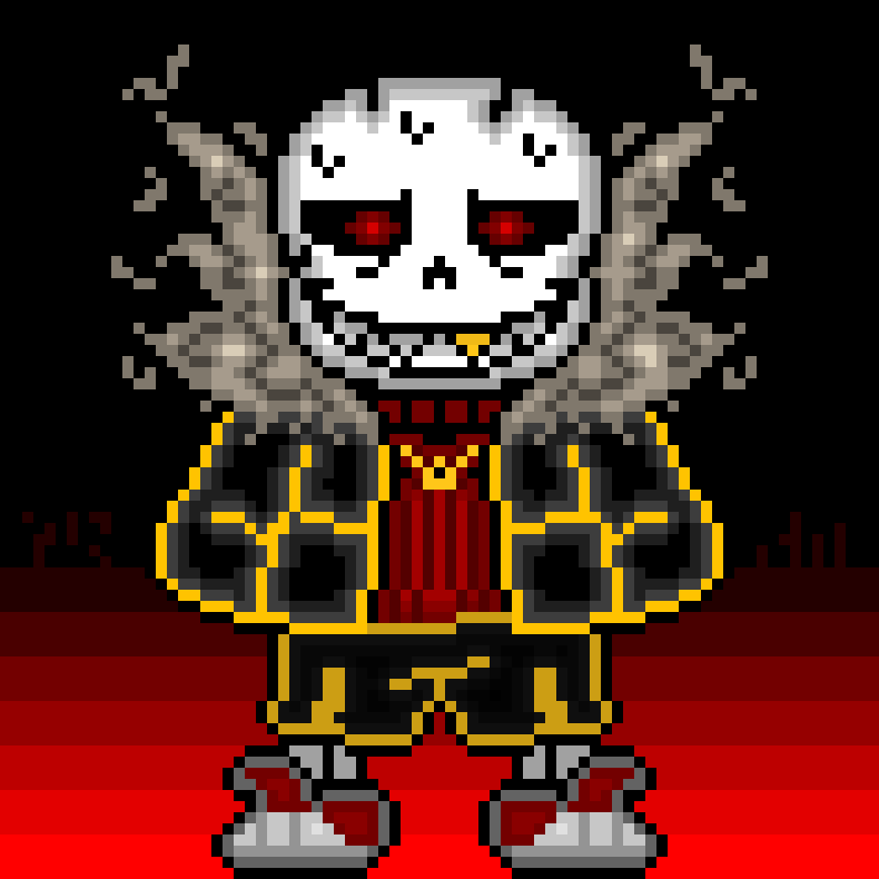 [670d58] Catastrophe Fell Sans Phase 1 (Design 2 Remake) W/V2Background