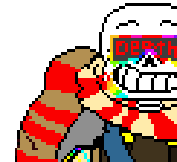 [0f7191] Am I killed by the sans army is this the afterlife- Fresh!Ink sans
