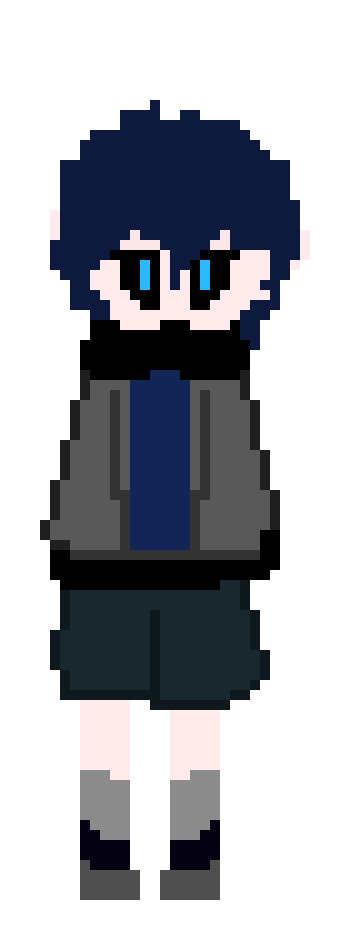 [904ba9] kicks the snow well walking.