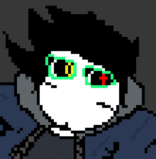 [3dc111] Also bloob you never answered my DAMN question im gonna have to kill you (https://pixelartmaker.com/art/1ae6cc8d71dfab4)
