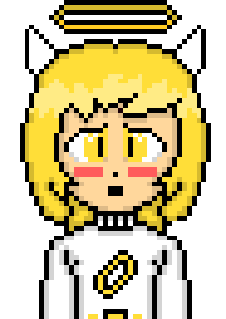 [0ae1f1] AHH *makes a golden shield appear to defend herself*