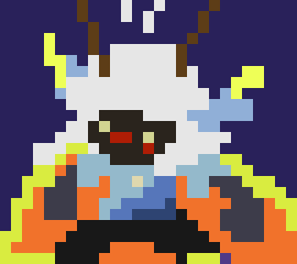 [777455] He's talking about me, I crash landed into his ship like a shooting star, stole his candles the he for some reason had, and went home.