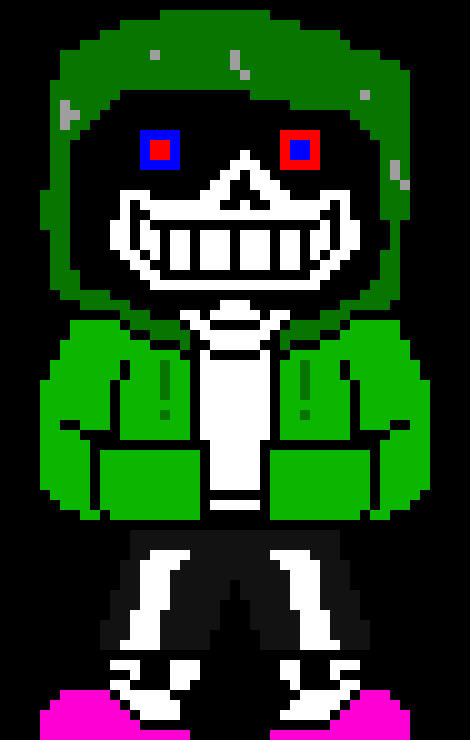 *he shoots the rocket launcher again goodbye (explosion)