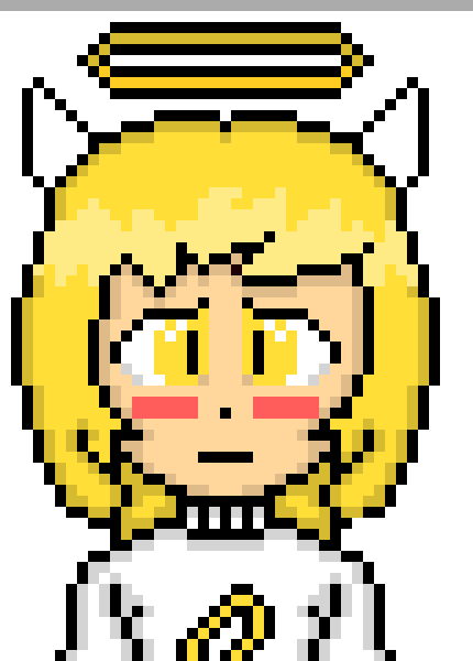 [0ae1f1] *her wings appear and she flys up to them* hey, leave him alone