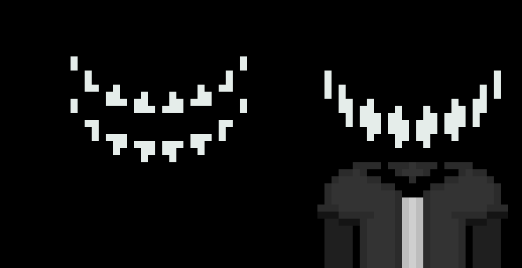 [57dac4] *a smile bites off Frisks legs*