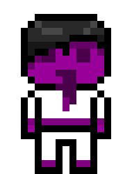 [808565] danganronpa-the paint room-purple death