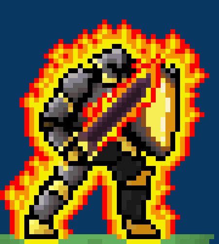 [4c83de] {materializes into existance and blocks the blast}