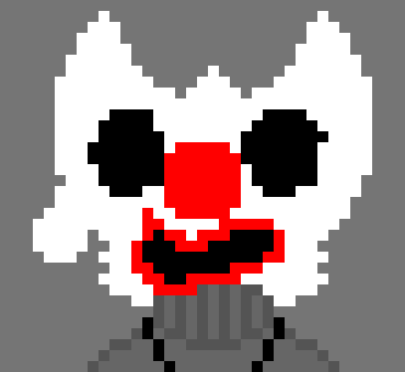 [53a360] then turn your face into an clown xd