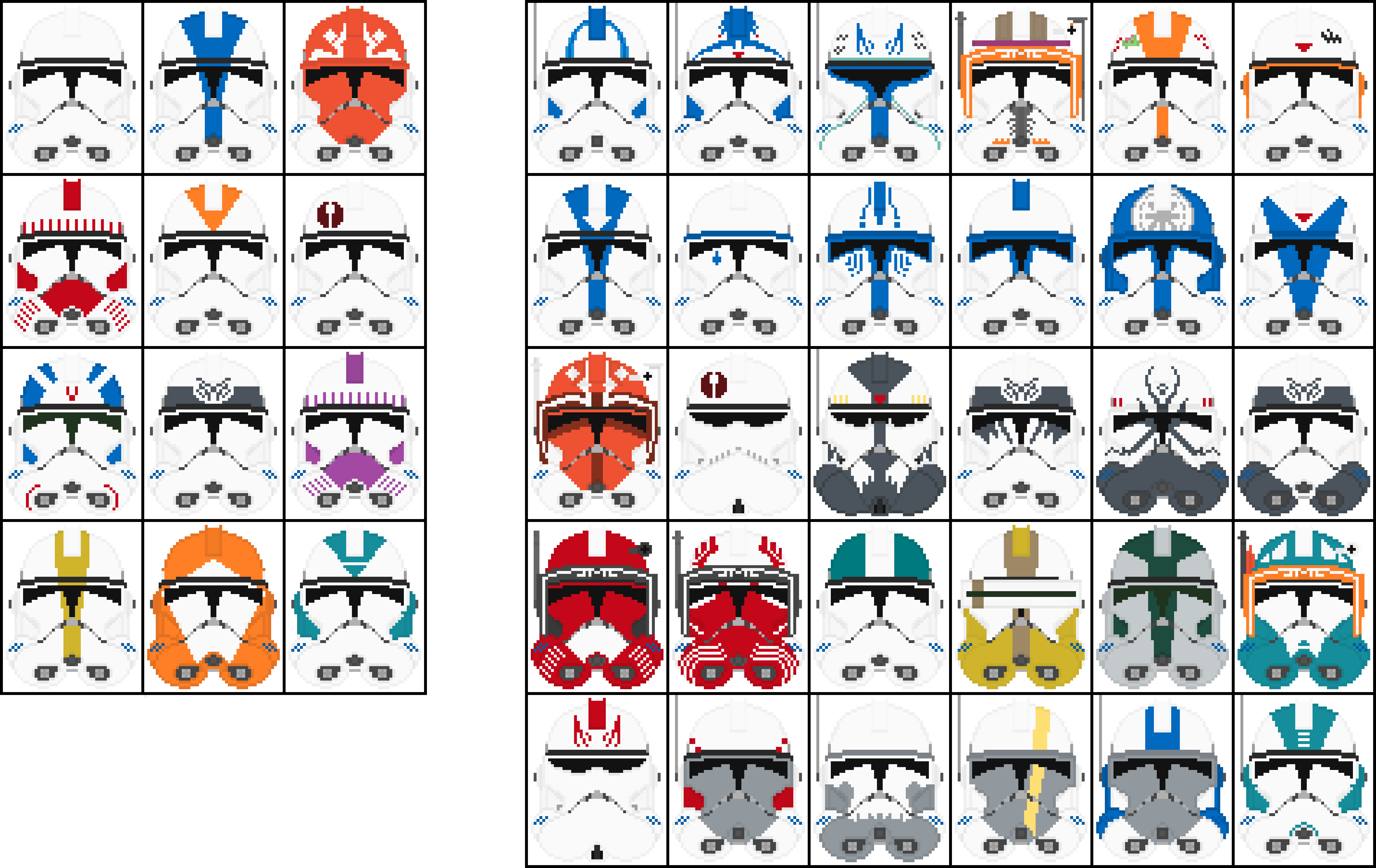 Phase 2 Clone Helmets