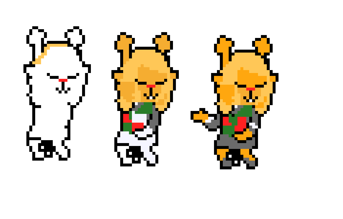 Dancing Noelle Sprite. {Final Product} -Hammy