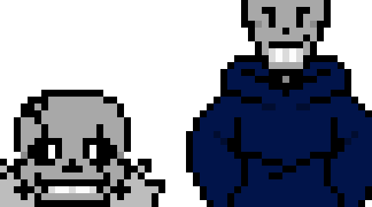 [b78fe9] Mauvo the Skeleton and his Brother, Optimo the Skeleton Overworld Sprites