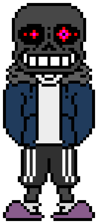 [d6b045] Fear Sans: *Summons an Army of Fear Blasters*