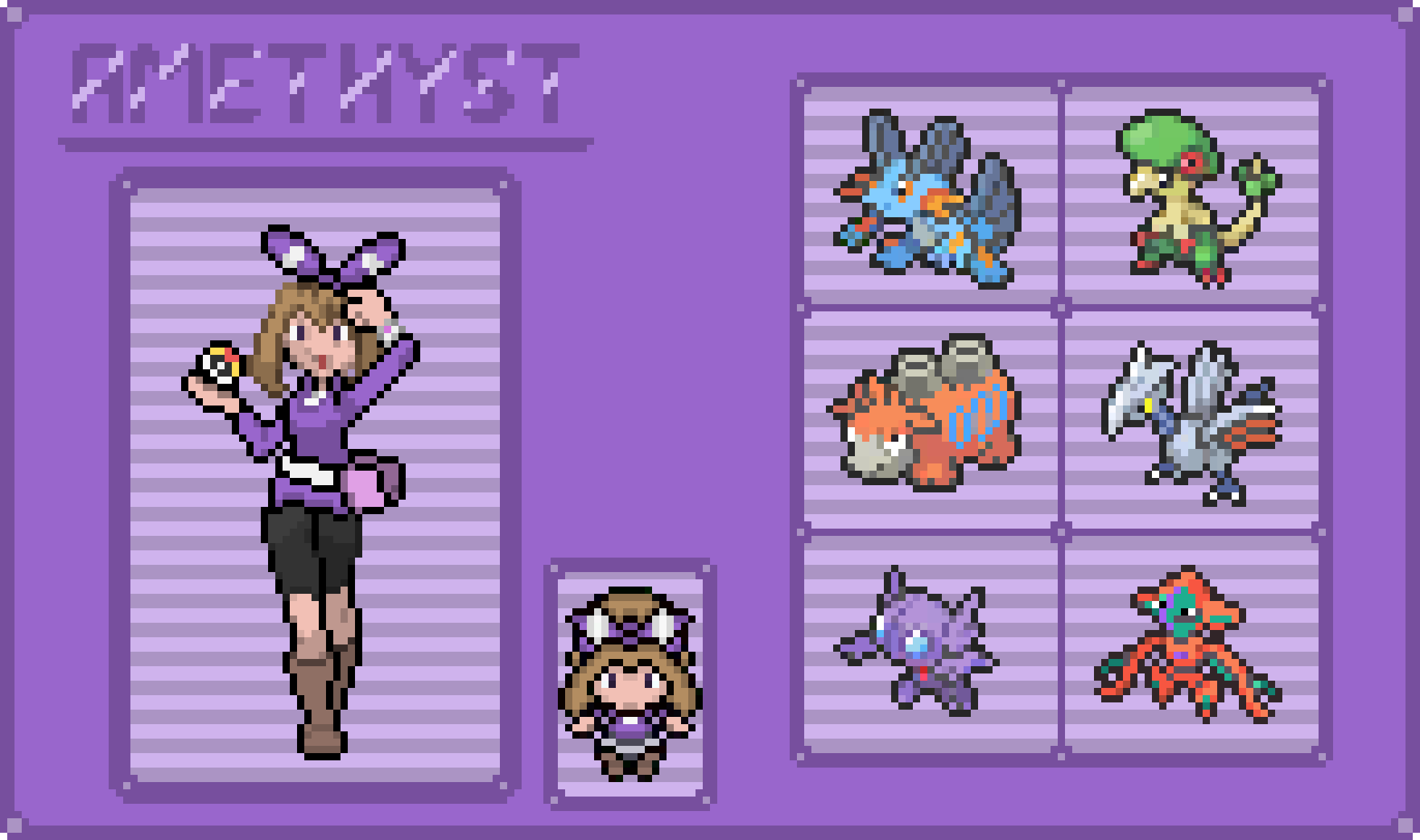 [0031a6] pokemon Amethyst sprite + team