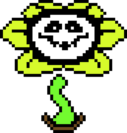 flowey the colored flower