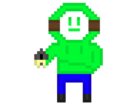 ayo just added colored expressions yellow means slightly iritated orange mad red low sanity purple/pink/megenta insane - remade landon