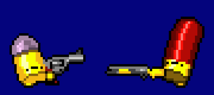 Enter The Gungeon Bullet Kin and Shotgun Kin