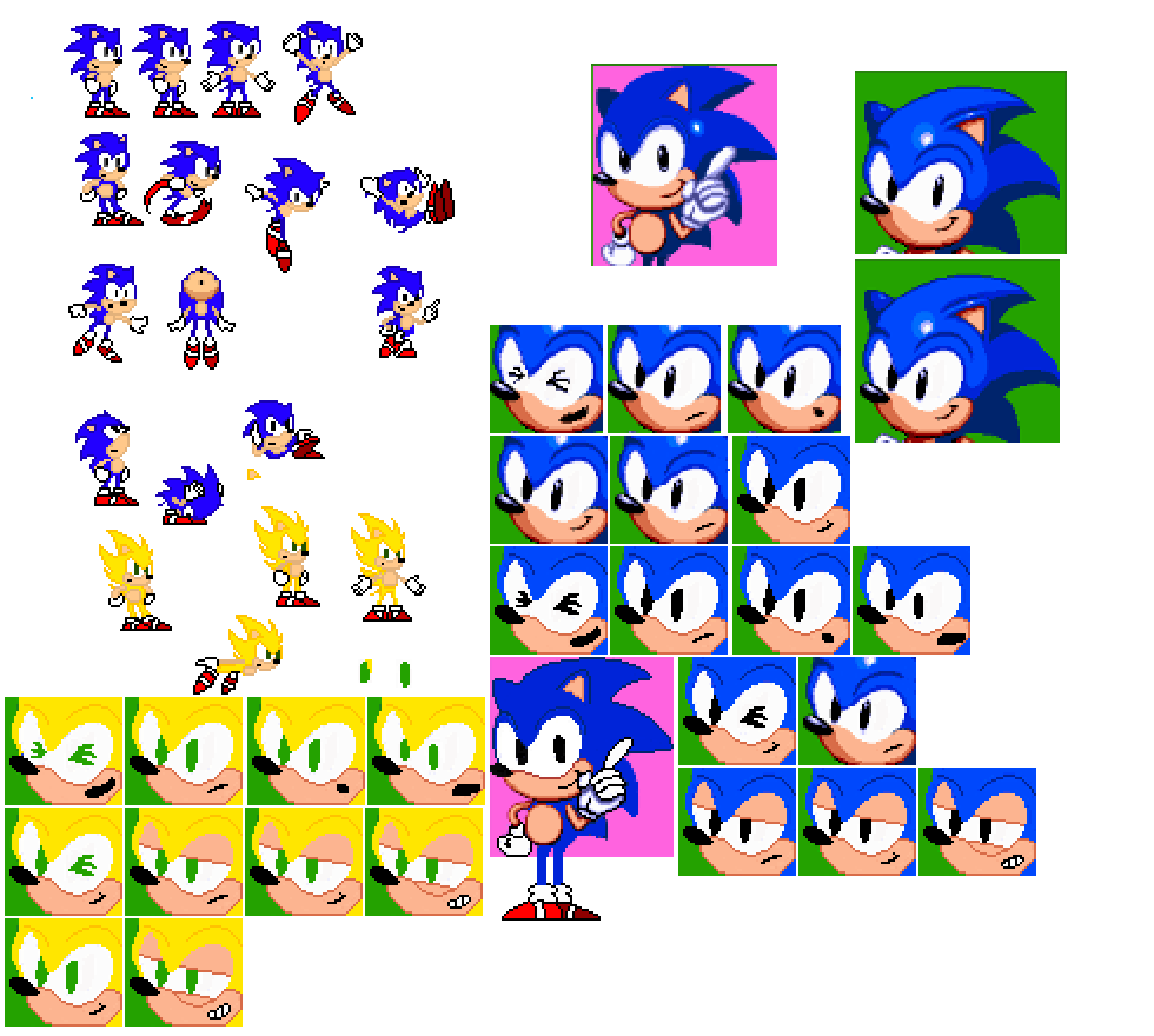 my entire fucking sprite sheet