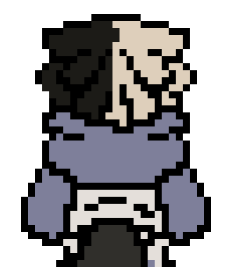 [c6658f] but yeah i like made the front facing walking sprites i think