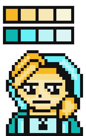 [05bc77] Lizzy Callison Pixel art 