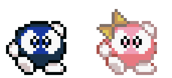 [51be8b] Lololo & Lalala (Kirby's Dream Land 3)