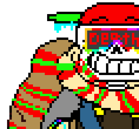 I’ve made a Christmas themed fresh ink  - Fresh!Ink sans
