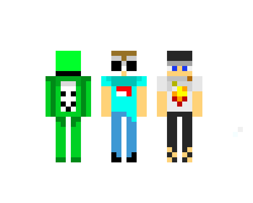[20df57] Smoll Pixels: Dream, George, and Sapnap