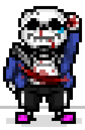 [9ce148] (*little teaser sprite of the V2 John sheet i'm working on. he got hurt on the playground and is wanting to ask the teacher if he can go to the nurses office)