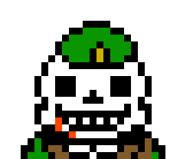 [acbc50] Sans army leader drinks some of the spicy ketchup